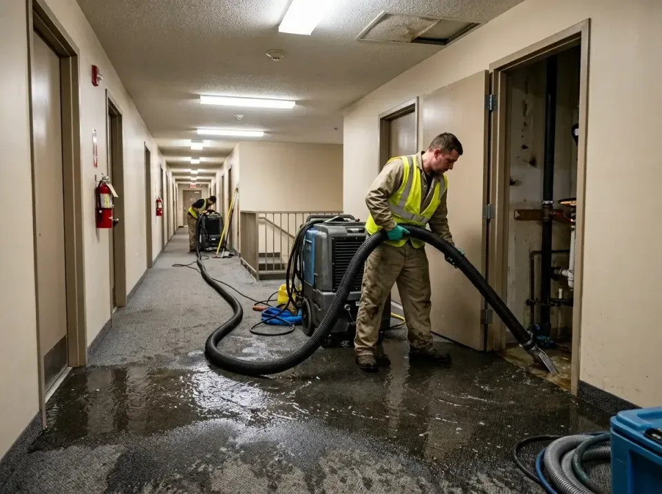 multi-unit-apartment-hallway-f-005 — frequently asked questions, Emergency Burst Pipe Water Extraction & Removal in Kensingt…